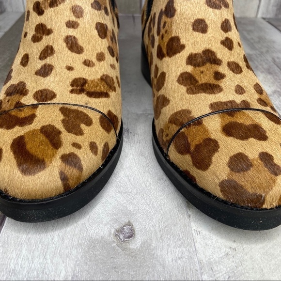 Cole Haan Leopard Mara Grand Chelsea Booties 7B - Picture 3 of 8